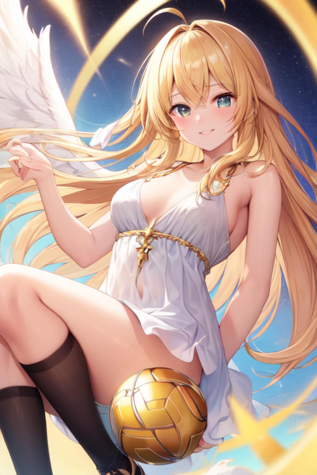 お昼のゴールデンボール