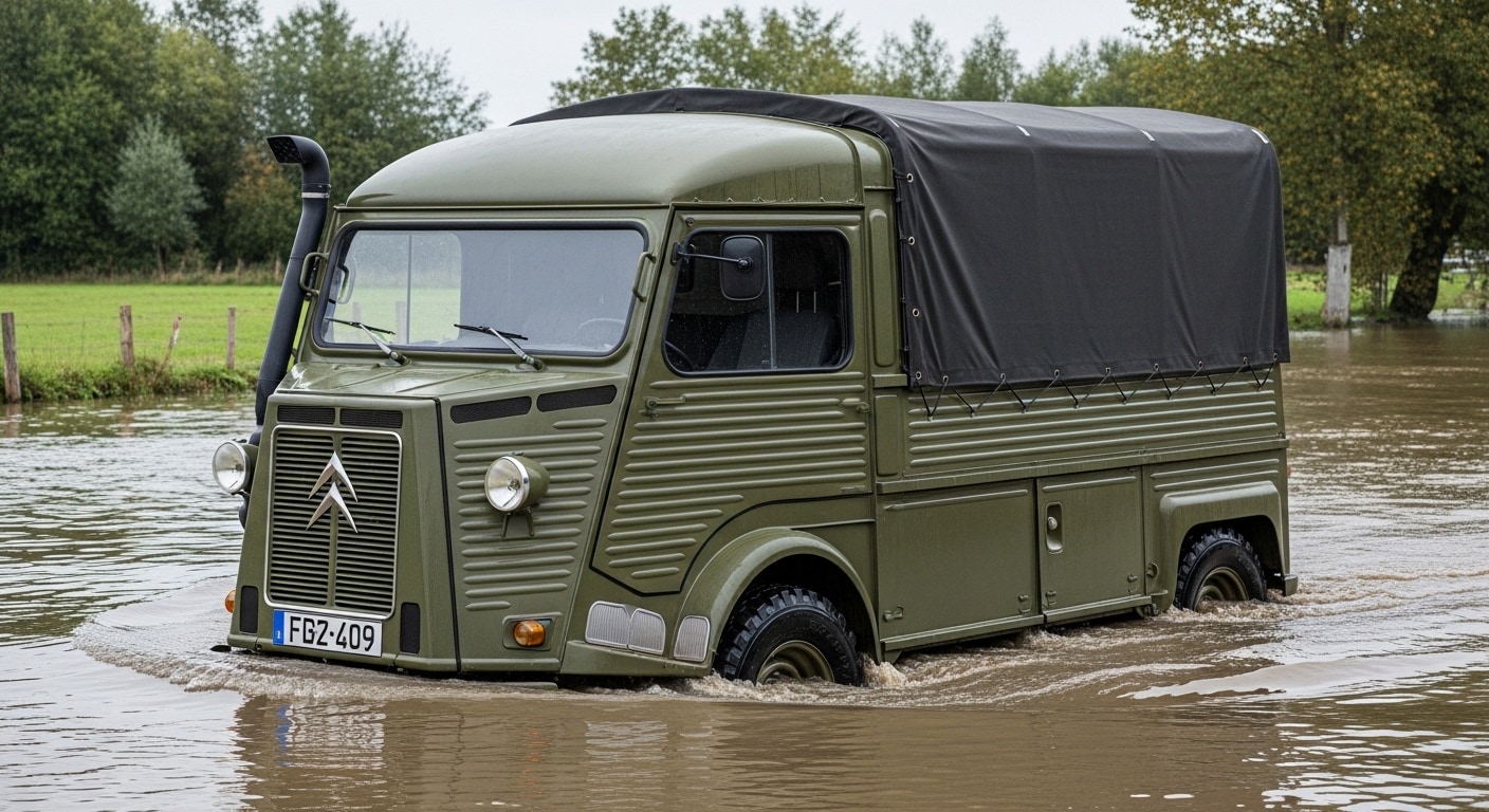 シトロエンバン川渡り | の人気AIイラスト・グラビア
