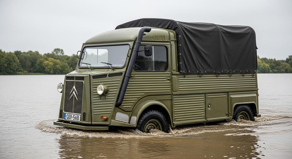 シトロエンバン川渡り