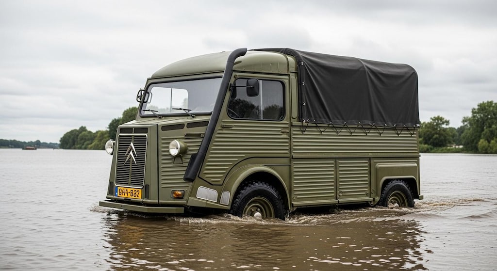 シトロエンバン川渡り