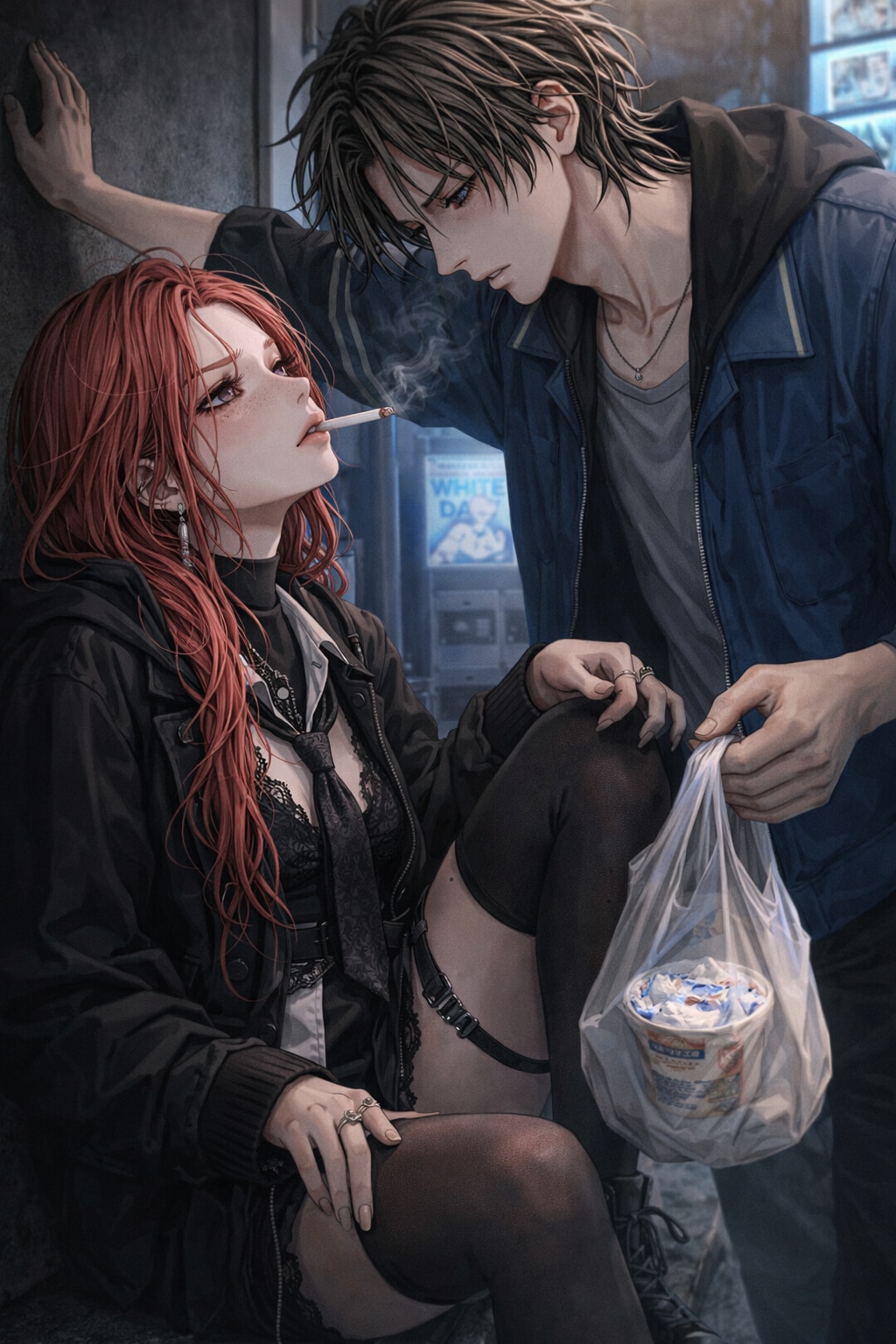 「ほら、お返し。これでいいな？」 | の人気AIイラスト・グラビア