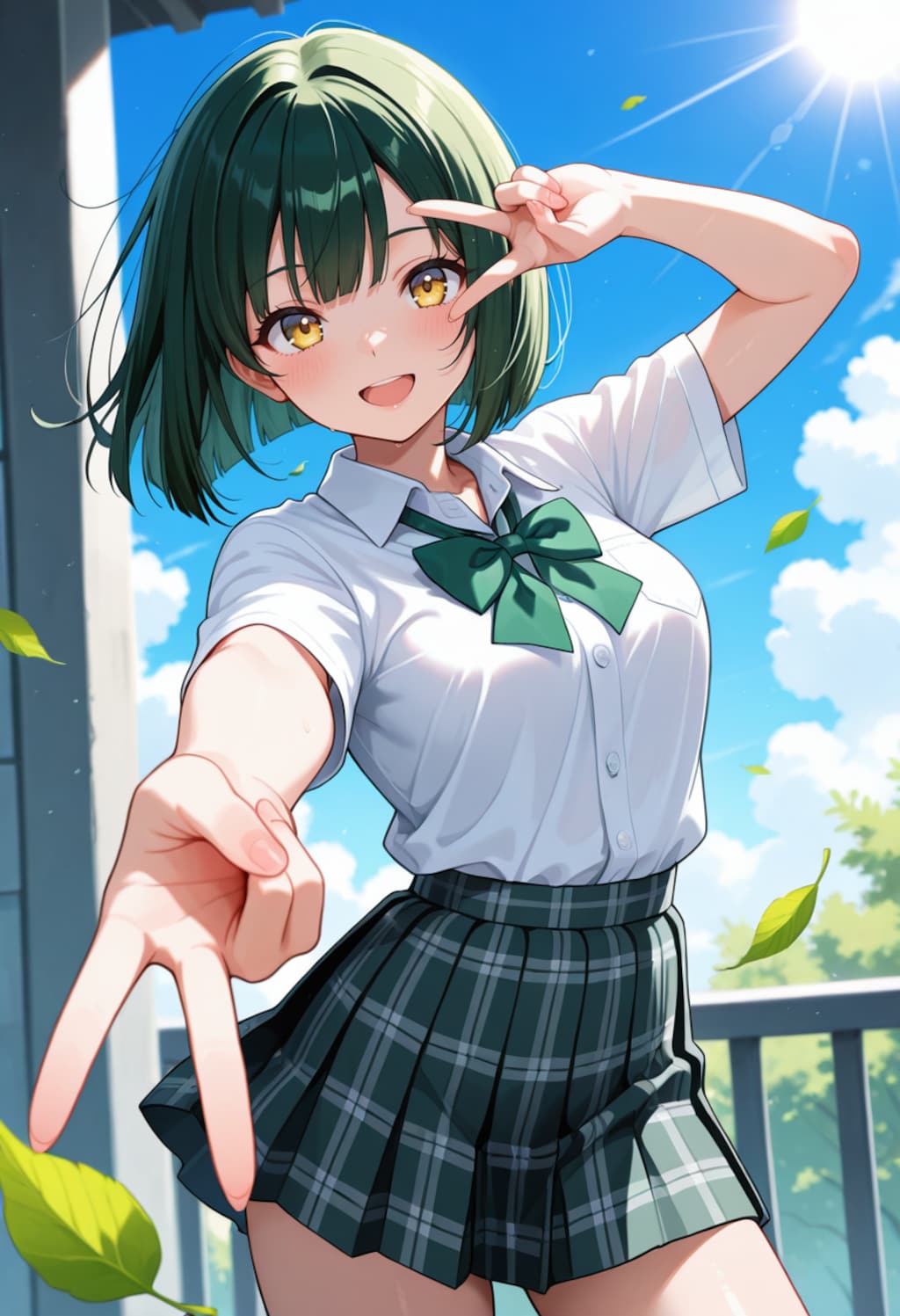 よその子榊原朔ちゃんのギャルピース