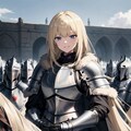 軍勢を率いるブロンドの女騎士さん３ 2枚目