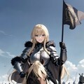 軍勢を率いるブロンドの女騎士さん３ 3枚目