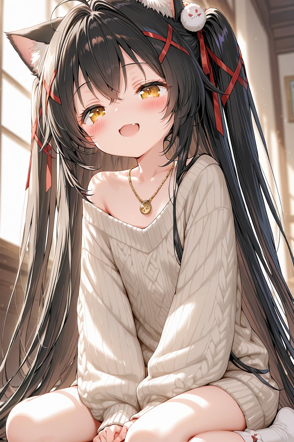 ネコミミセーター