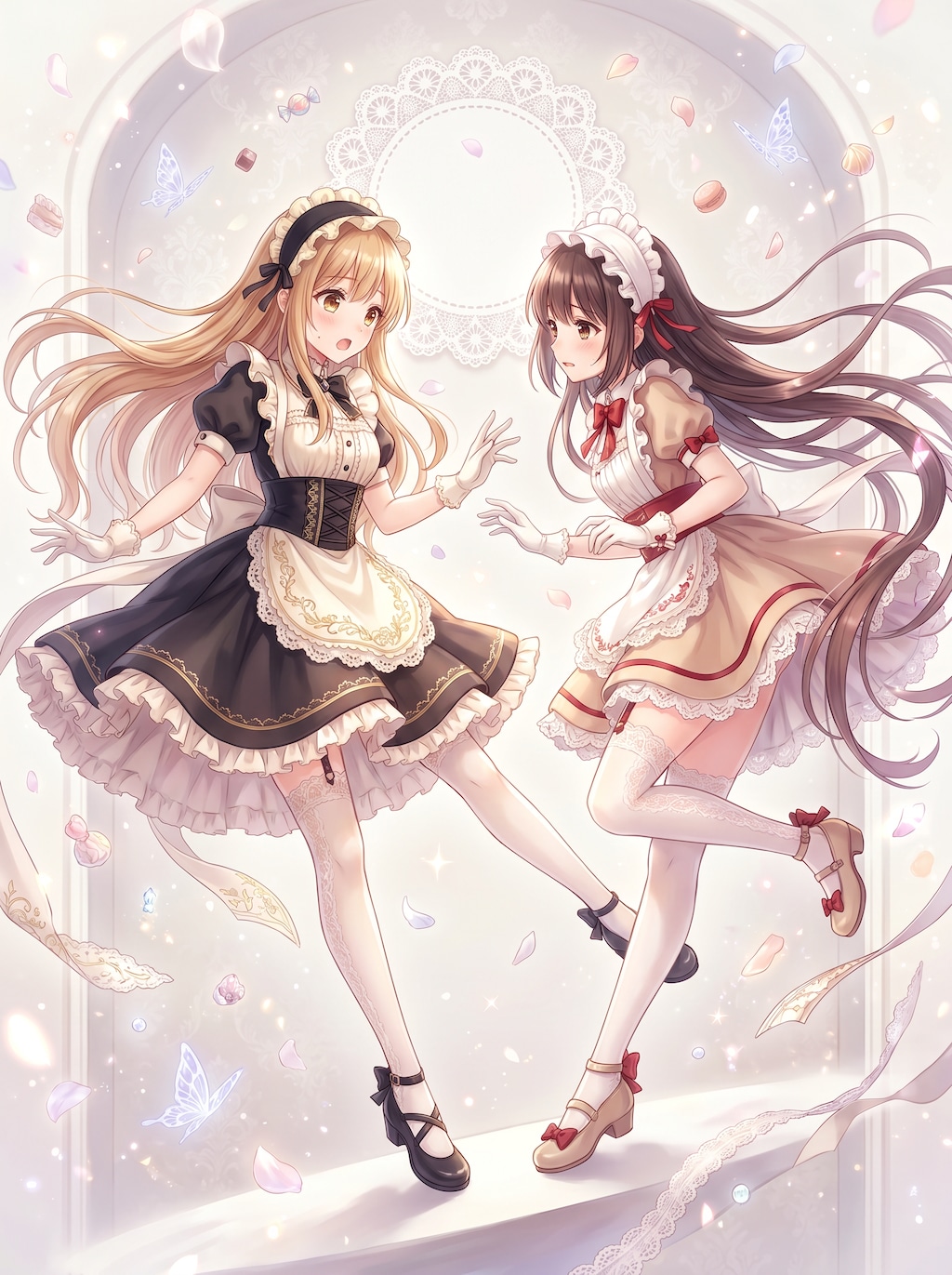 緋絲双影の甘祈