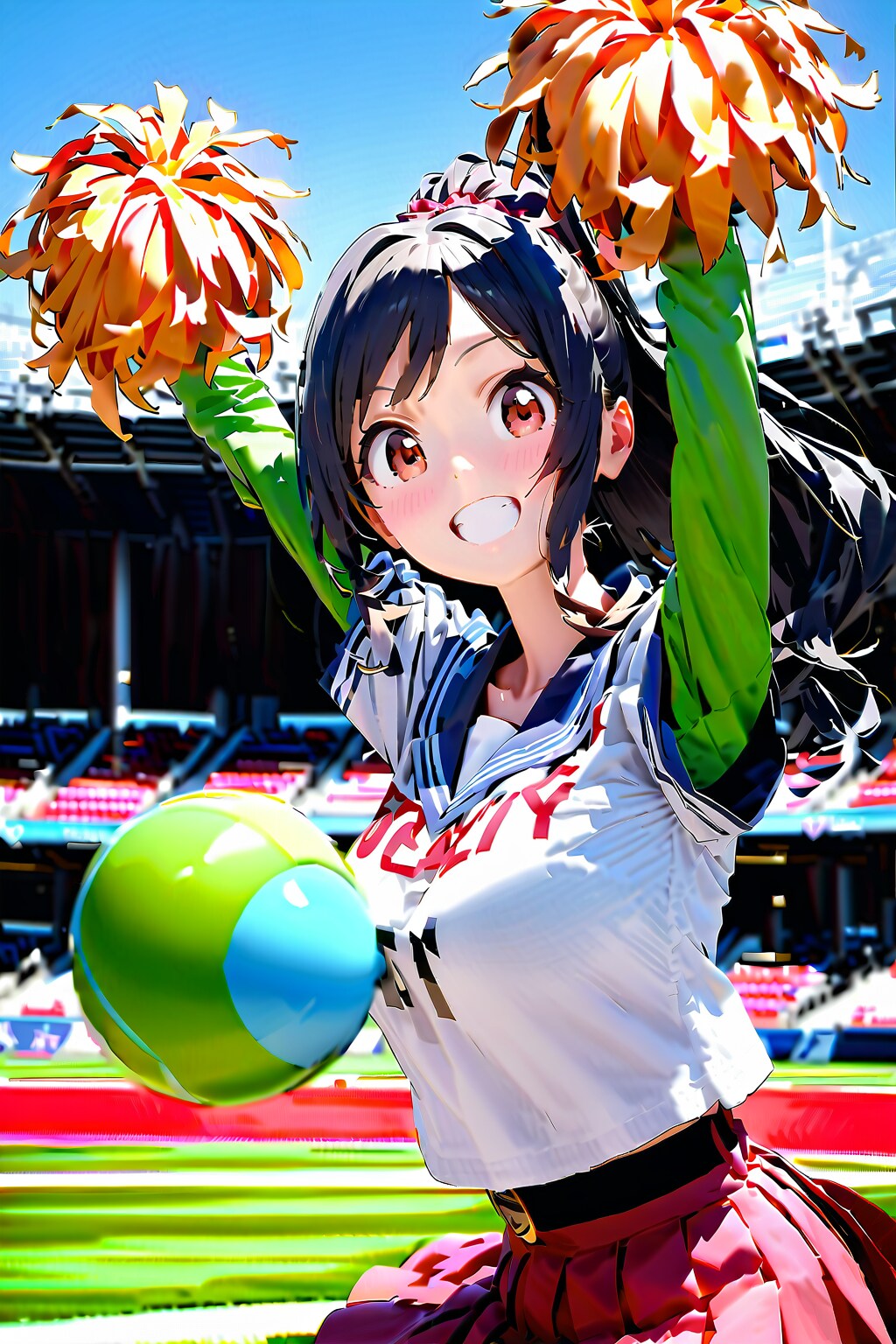 MIRAGE de cheerleader 💦 | の人気AIイラスト・グラビア