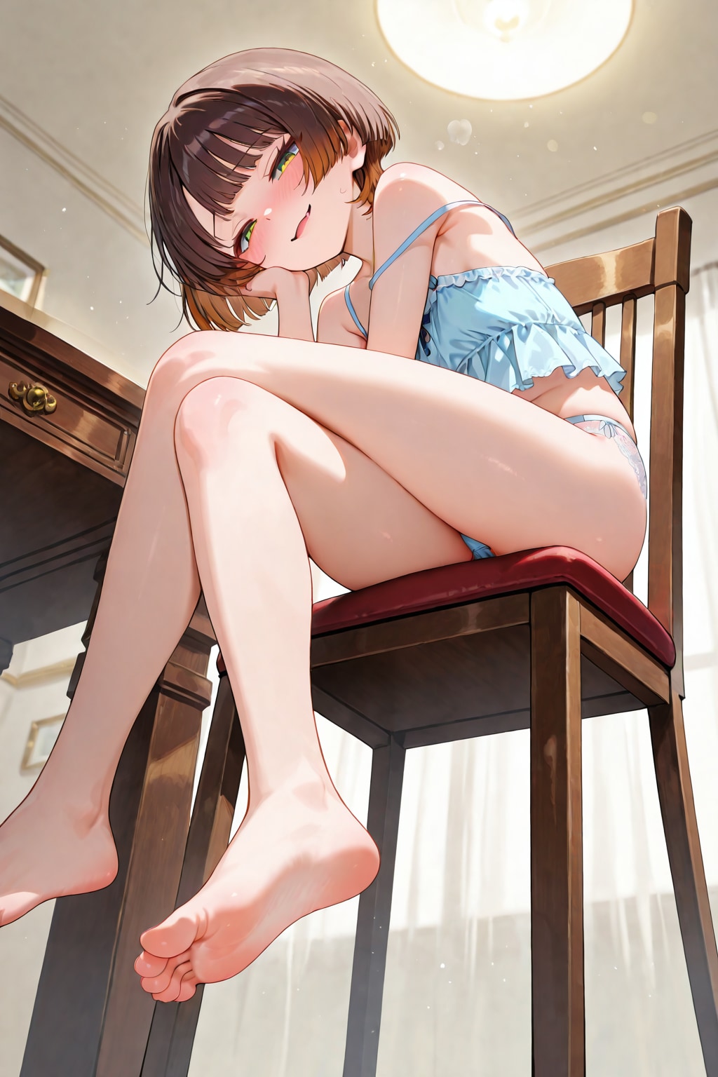 ほら、舐めさせてあげる