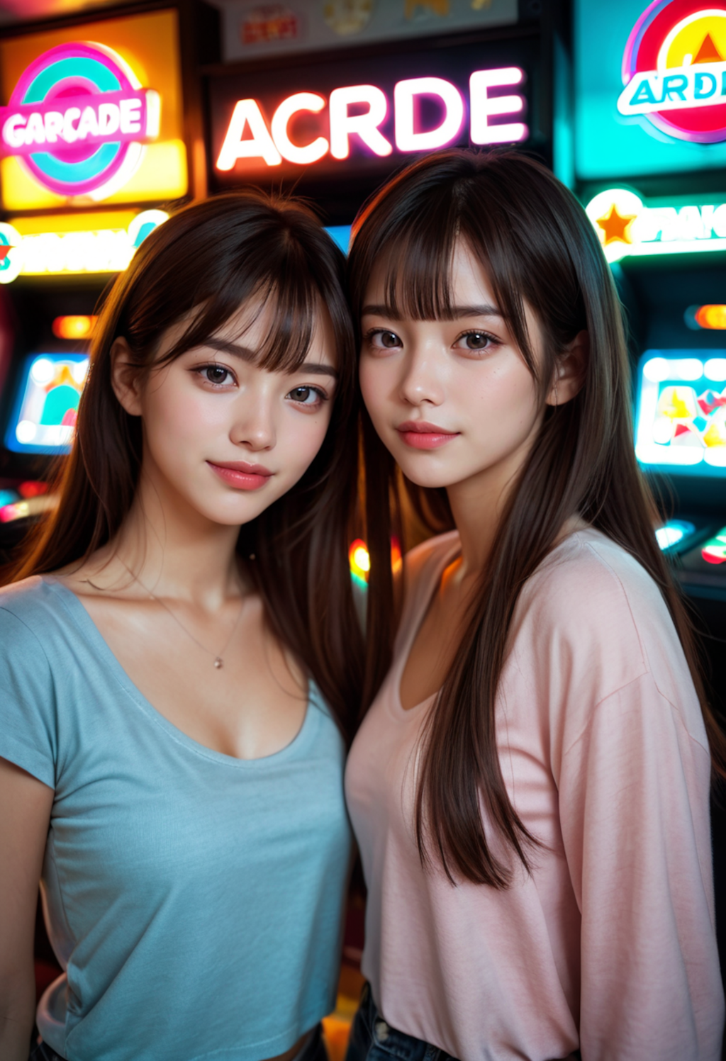 ゲーセンの彼女たち06