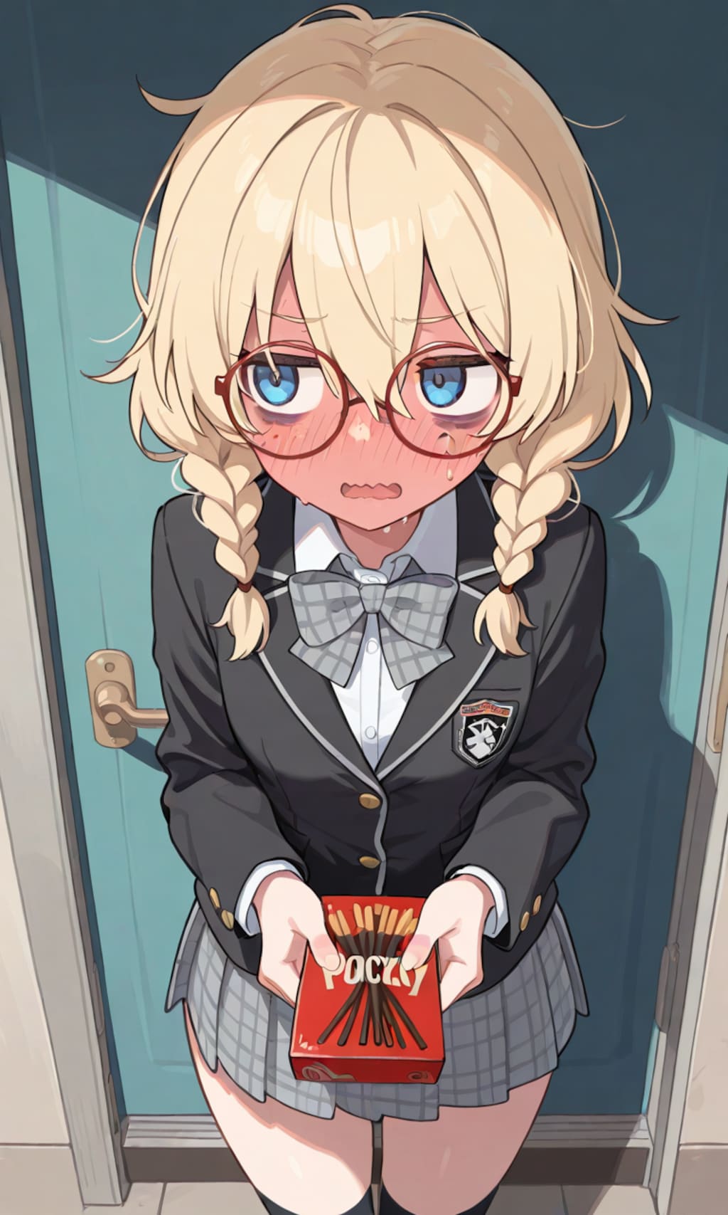 あ、あの…ゲーセンでたくさん取れたから…どうぞ…