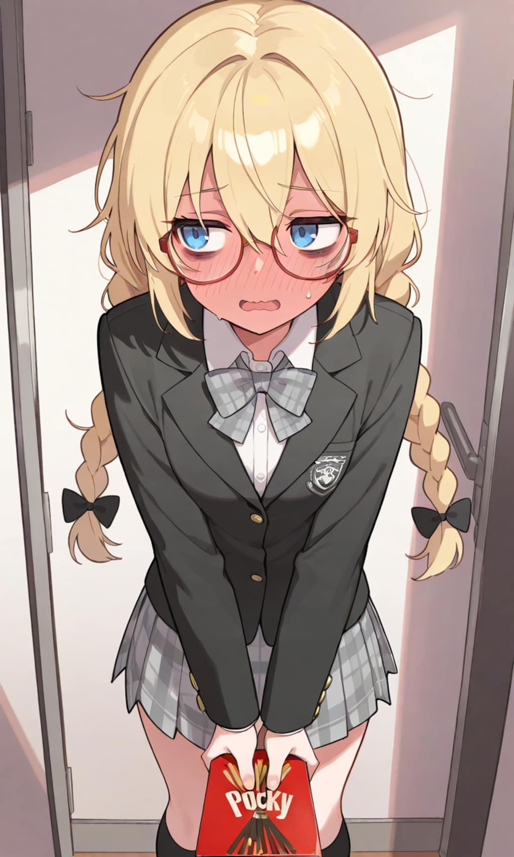 あ、あの…ゲーセンでたくさん取れたから…どうぞ…