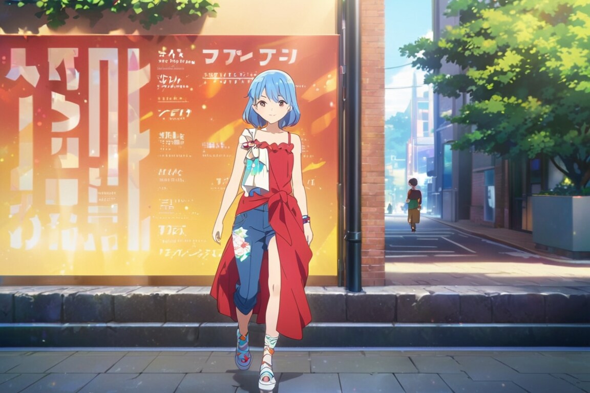 ウィンドショッピングにGo | の人気AIイラスト・グラビア