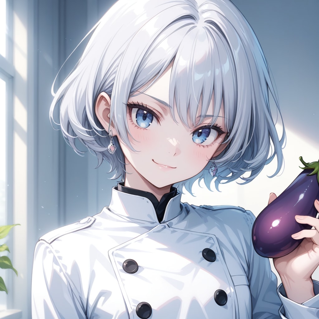 そろそろ秋茄子の季節ですね | の人気AIイラスト・グラビア