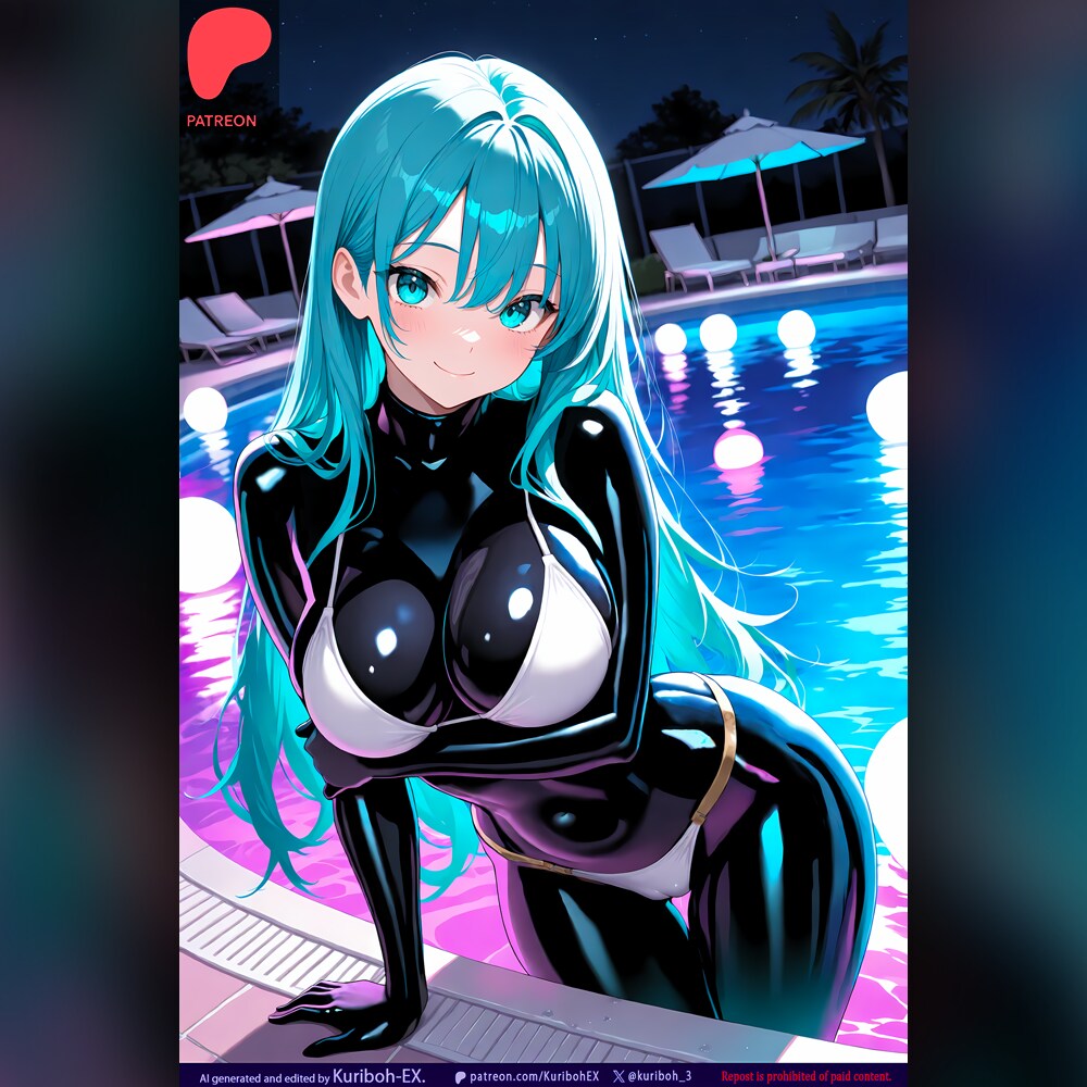ナイトプール🏊️🌆