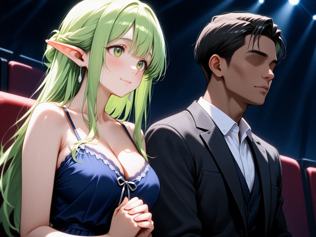 DGs木曜日　緑髪エルフ女教師