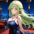 DGs木曜日　緑髪エルフ女教師 8枚目