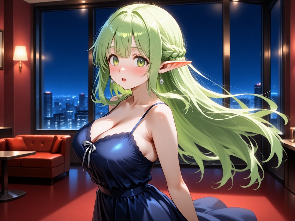 DGs木曜日　緑髪エルフ女教師