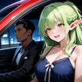 DGs木曜日　緑髪エルフ女教師 3枚目