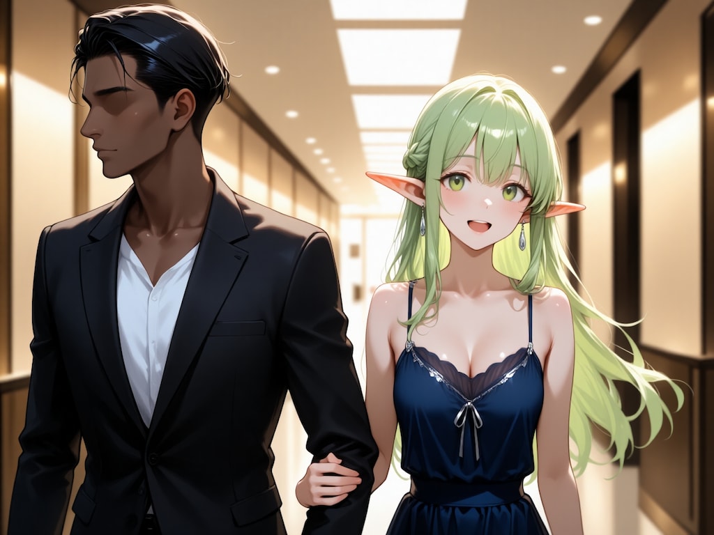 DGs木曜日　緑髪エルフ女教師
