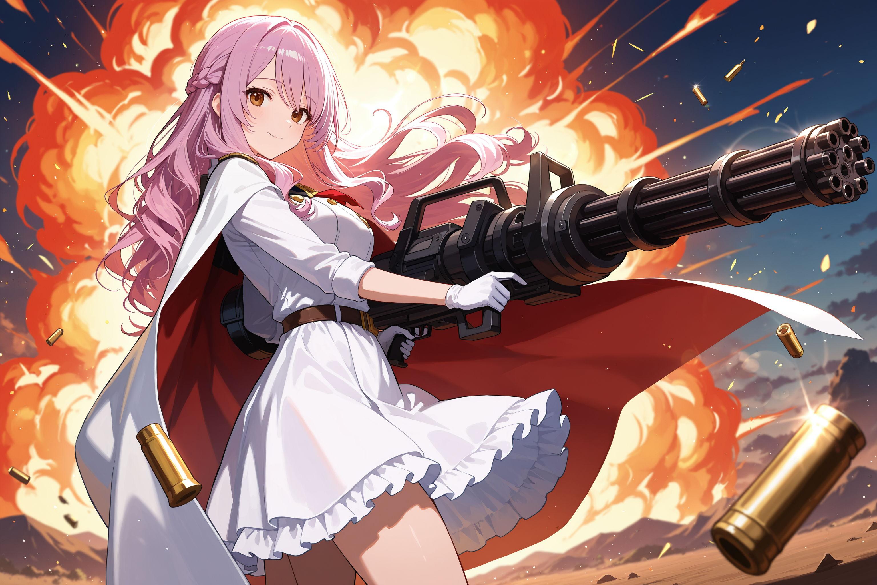 異世界のガトリング少女 | の人気AIイラスト・グラビア