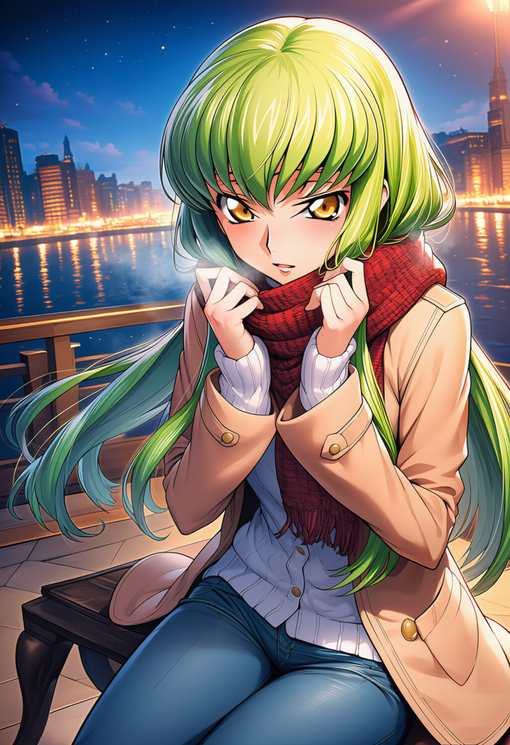 頬に触れる温度 ― Soft Against the Cold