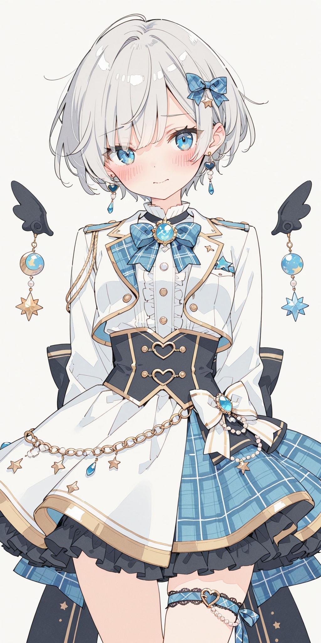 ホットパンツでアイドルコーデ