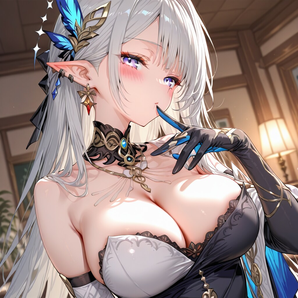 胸の谷間