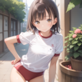 ブルマとニーハイ 2枚目