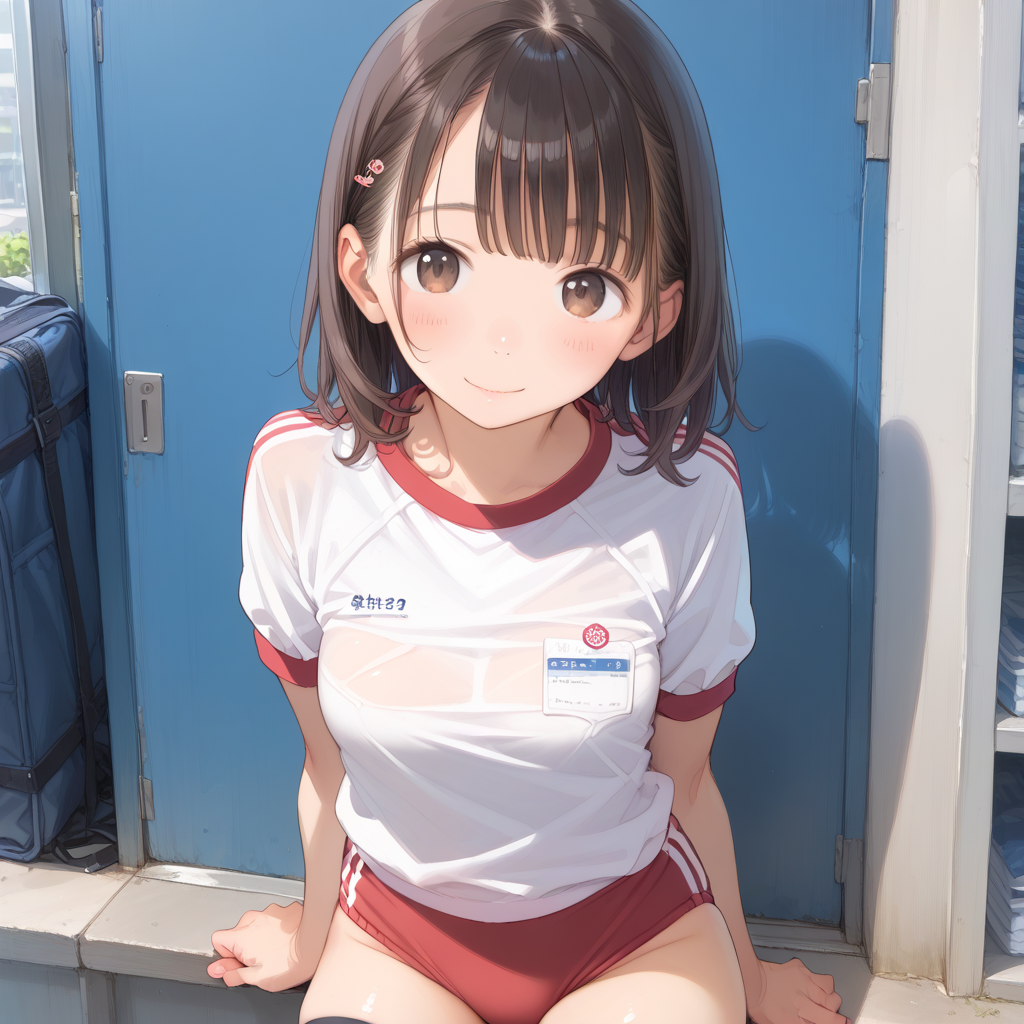 ブルマとニーハイ