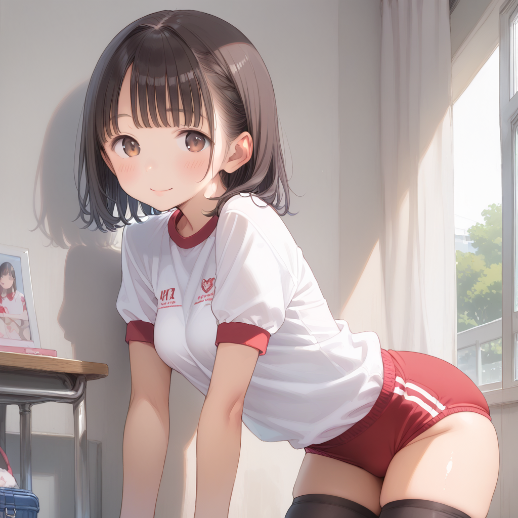 ブルマとニーハイ
