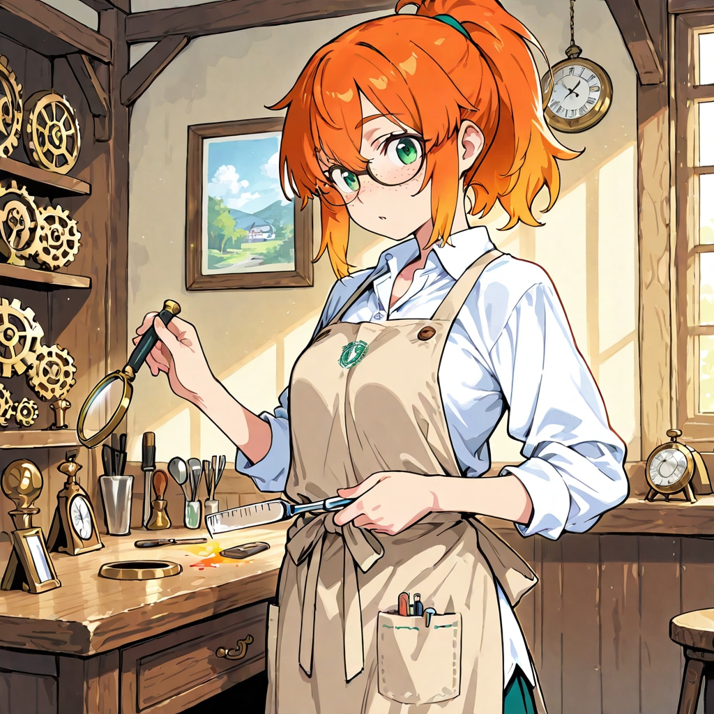 工房にて | の人気AIイラスト・グラビア