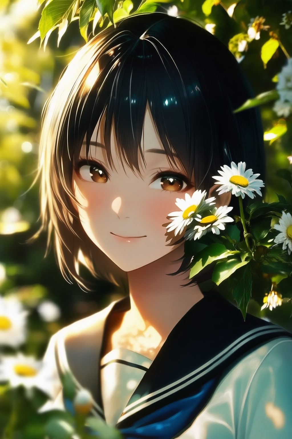 花の少女