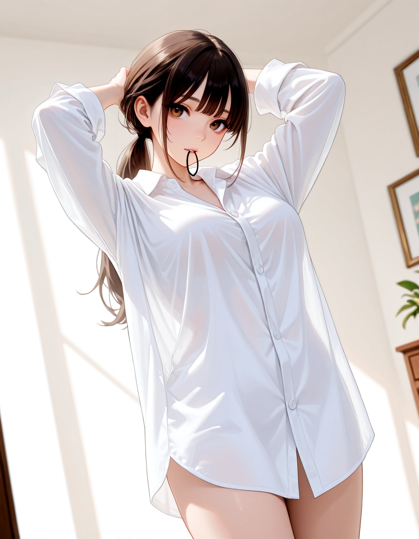 朝の支度、姉 | の人気AIイラスト・グラビア