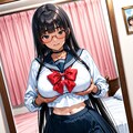 朝のメイク確認 9枚目