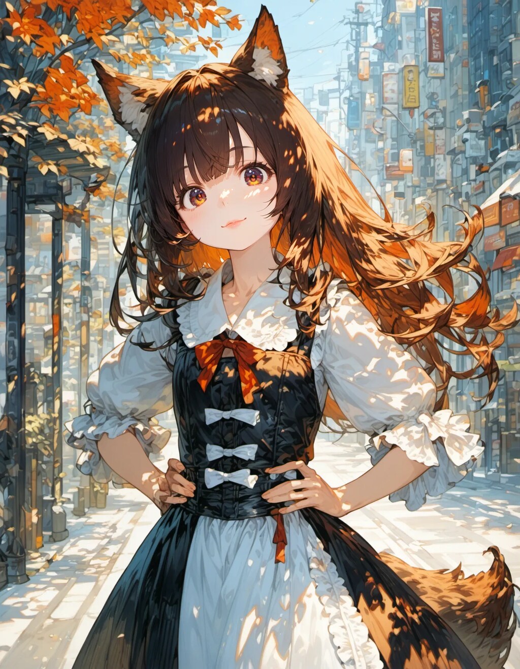 Ruffles and Fall Colors