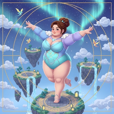 異世界なボクセルアート