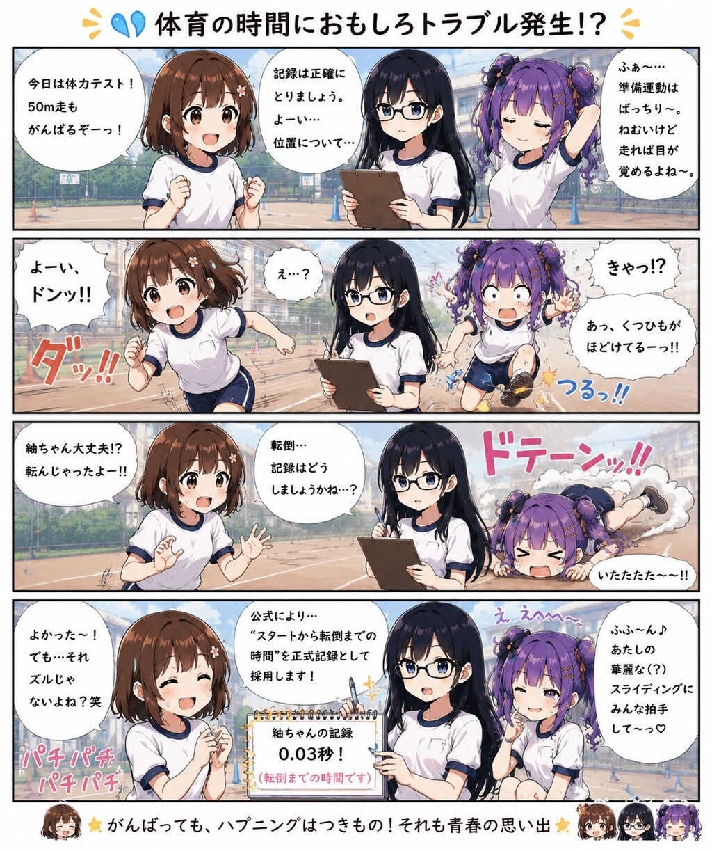 日常系4コマ漫画