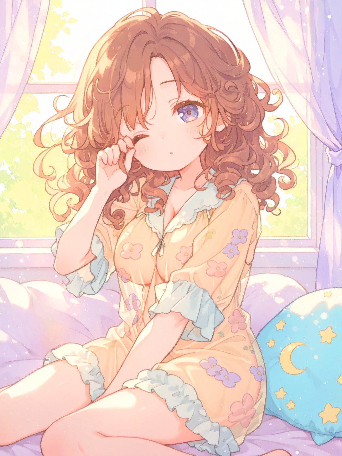 まだ少し眠い…