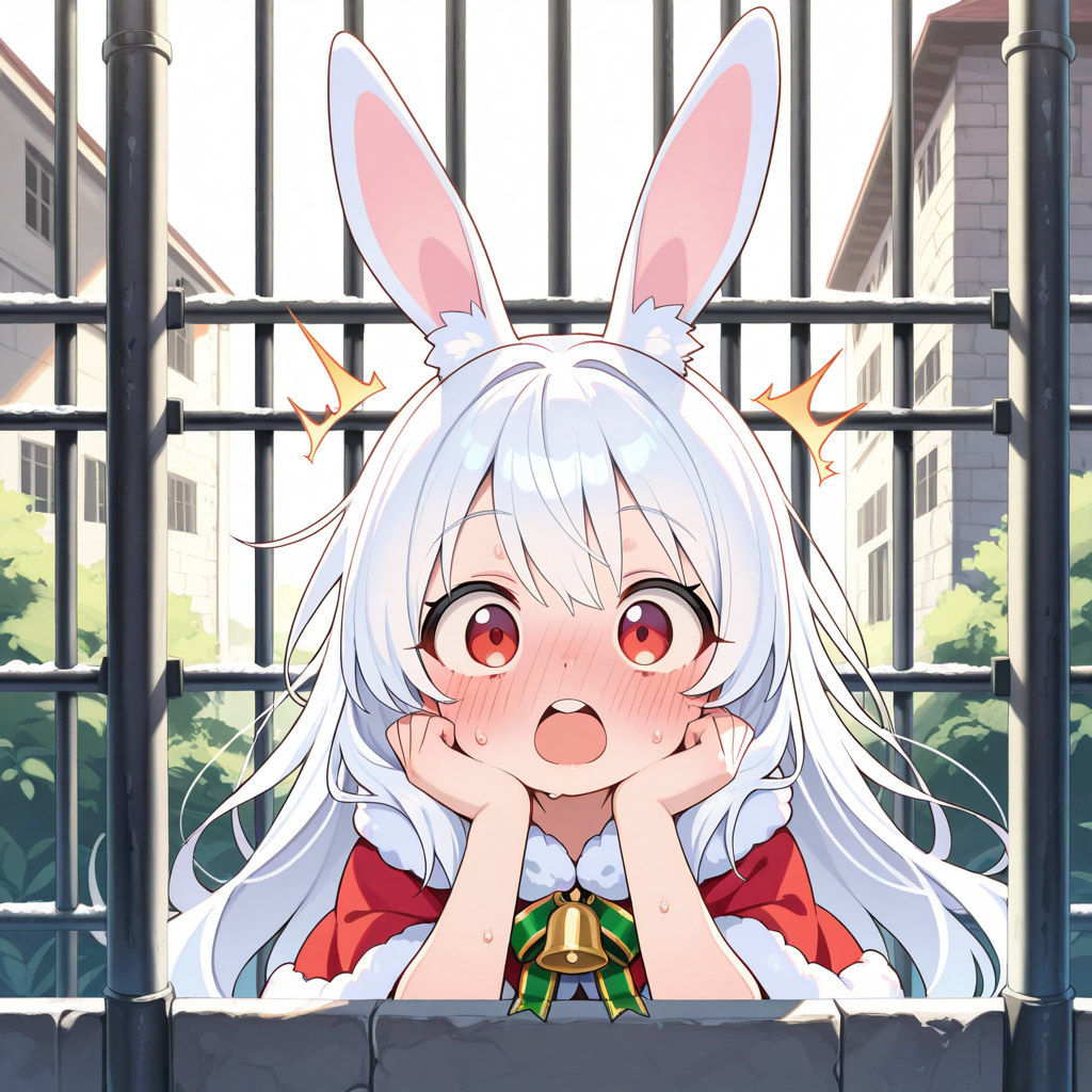 ある日突然、釈放されてしまったうさぎちゃん！！！