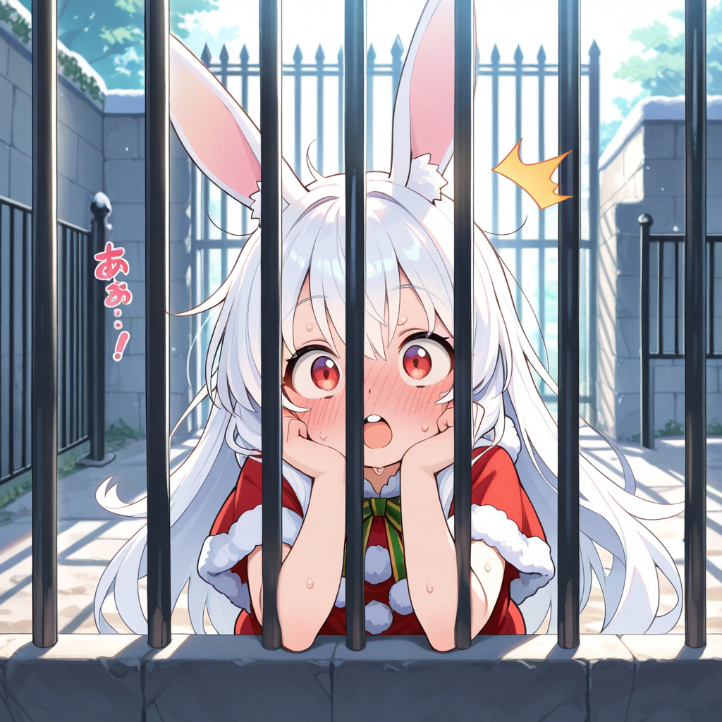 ある日突然、釈放されてしまったうさぎちゃん！！！