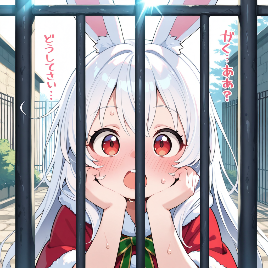 ある日突然、釈放されてしまったうさぎちゃん！！！