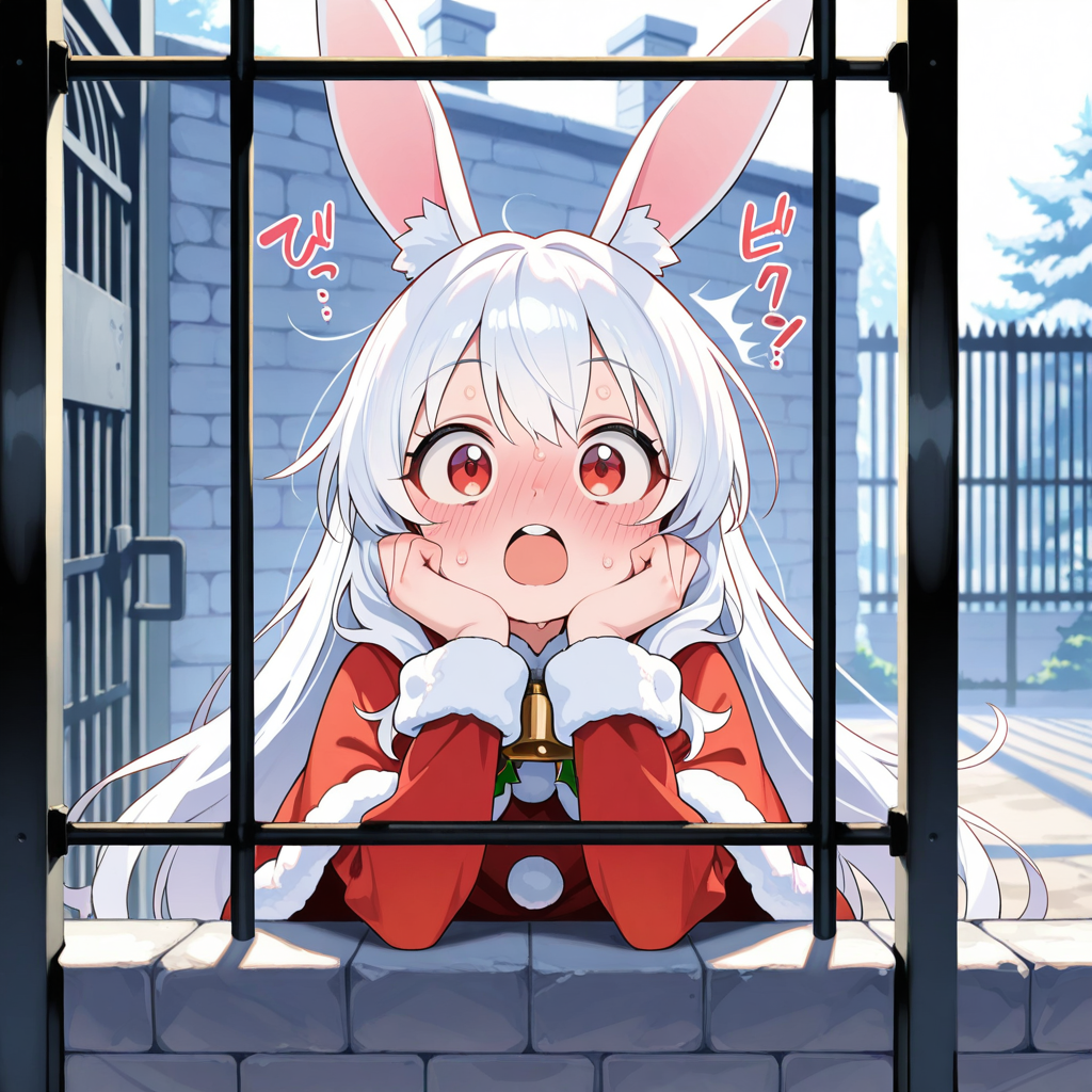 ある日突然、釈放されてしまったうさぎちゃん！！！
