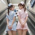 某大学病院のエスカレイターにて 5枚目