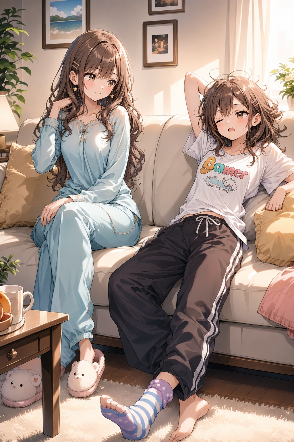 姉妹のおしゃれ感
