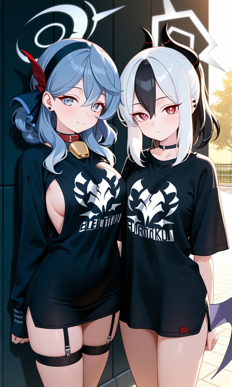 カヨコとアコ　メタルTシャツ5