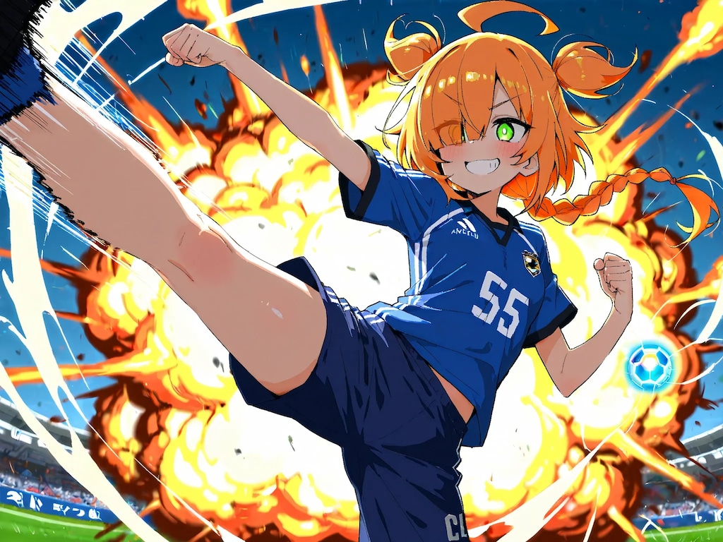 必殺シュート☆