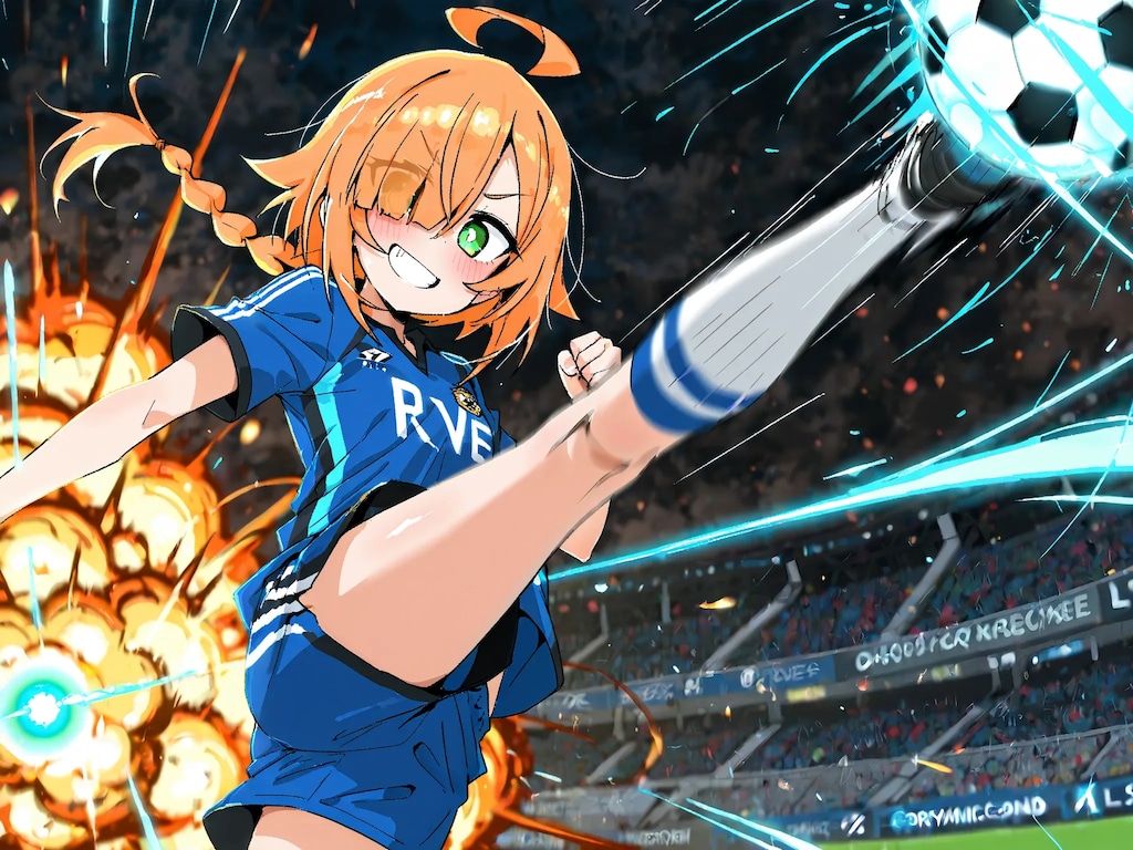 必殺シュート☆