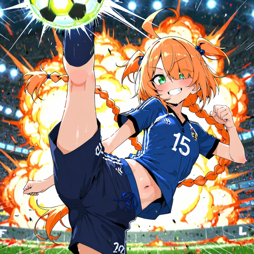 必殺シュート☆