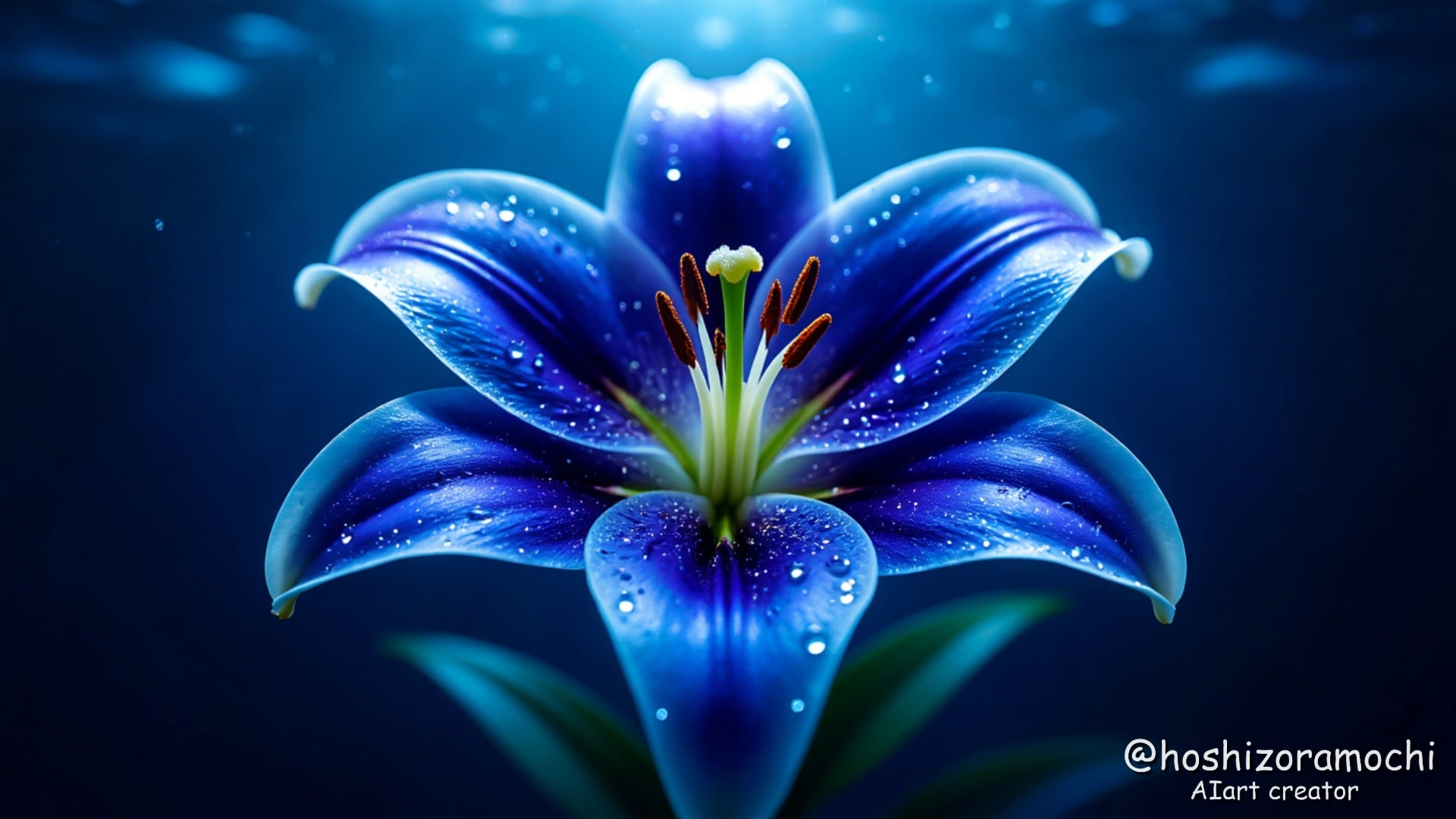 深淵なる青い夢 - Abyssal Blue Dream | の人気AIイラスト・グラビア