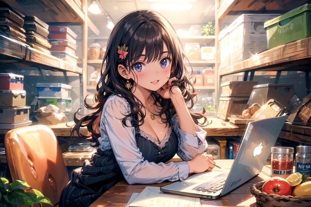 デスクワーク #1　TOPAZ